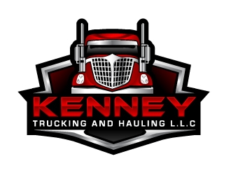 Kenney Trucking And Hauling L.L.C. logo design by nexgen