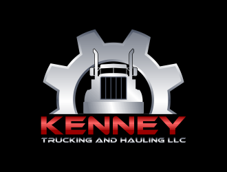 Kenney Trucking And Hauling L.L.C. logo design by Kruger