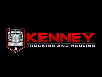 Kenney Trucking And Hauling L.L.C. logo design by scriotx