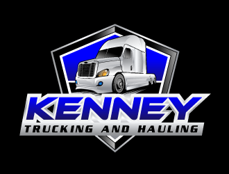 Kenney Trucking And Hauling L.L.C. logo design by scriotx