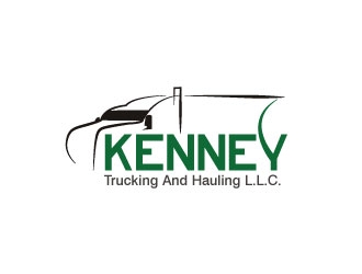 Kenney Trucking And Hauling L.L.C. logo design by Webphixo