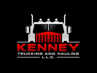 Kenney Trucking And Hauling L.L.C. logo design by labo