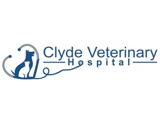 Clyde Veterinary Hospital logo design by samueljho