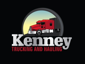 Kenney Trucking And Hauling L.L.C. logo design by Suvendu