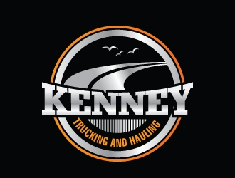 Kenney Trucking And Hauling L.L.C. logo design by Suvendu