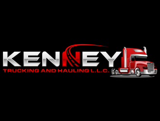 Kenney Trucking And Hauling L.L.C. logo design by hidro