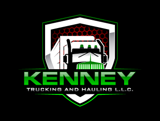 Kenney Trucking And Hauling L.L.C. logo design by PRN123