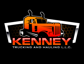 Kenney Trucking And Hauling L.L.C. logo design by PRN123