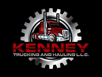 Kenney Trucking And Hauling L.L.C. logo design by daywalker