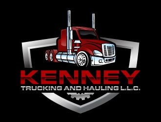 Kenney Trucking And Hauling L.L.C. logo design by daywalker