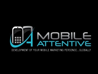 Mobile Attentive logo design by Foxcody