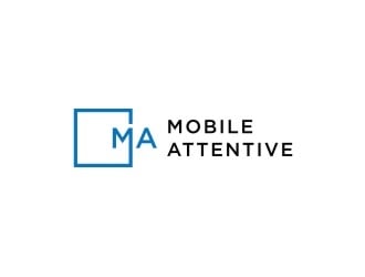 Mobile Attentive logo design by sabyan