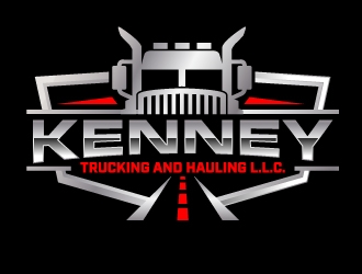 Kenney Trucking And Hauling L.L.C. logo design by jaize