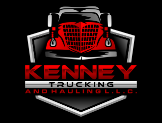 Kenney Trucking And Hauling L.L.C. logo design by imagine