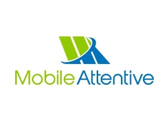 Mobile Attentive logo design by Marianne