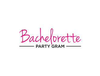 Bachelorette Party Gram logo design by rief