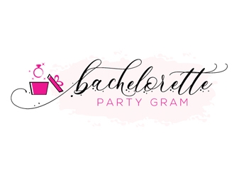 Bachelorette Party Gram logo design by logoguy