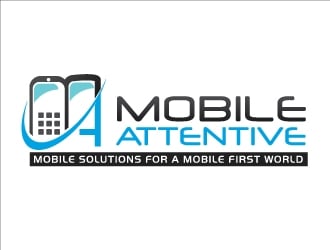 Mobile Attentive logo design by Foxcody