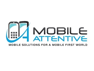 Mobile Attentive logo design by Foxcody