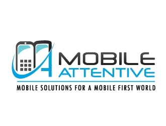 Mobile Attentive logo design by Foxcody