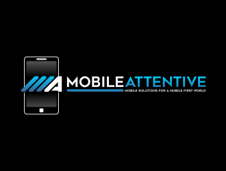 Mobile Attentive logo design by ekitessar