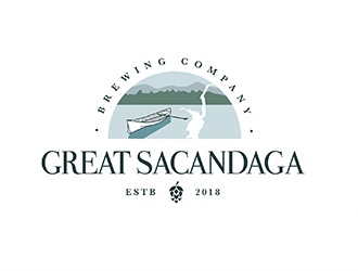 Great Sacandaga Brewing Company logo design by wonderland