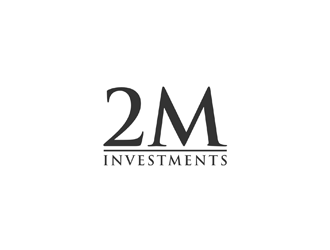 2M Investments logo design by johana