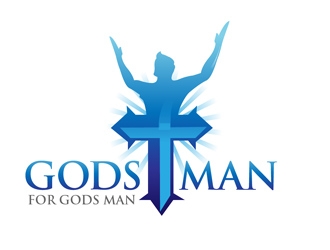 Gods Man for Gods Man logo design by DreamLogoDesign