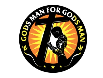 Gods Man for Gods Man logo design by DreamLogoDesign