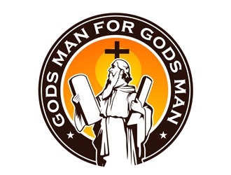 Gods Man for Gods Man logo design by DreamLogoDesign