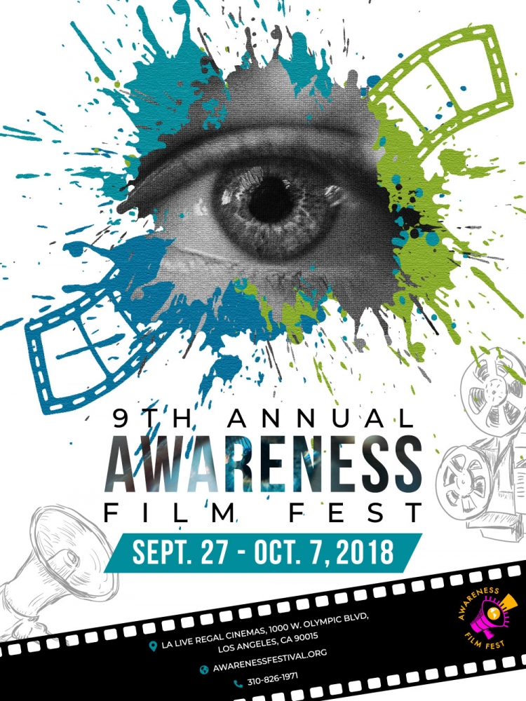 Film festival poster logo design by fillintheblack