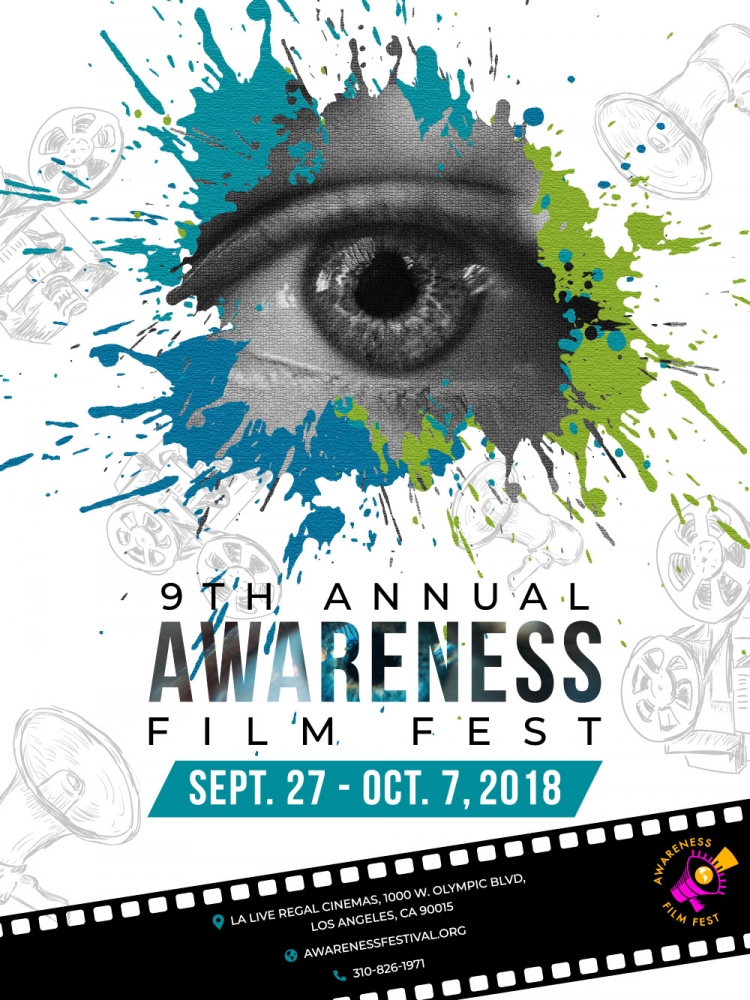 Film festival poster logo design by fillintheblack