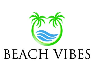 Beach Vibes logo design by jetzu