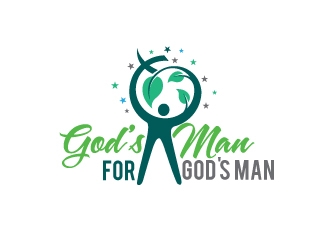 Gods Man for Gods Man logo design by logoguy