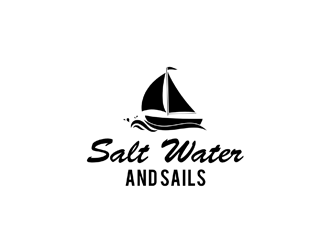 Salt Water and Sails logo design by johana