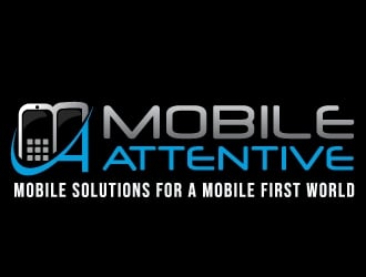 Mobile Attentive logo design by Foxcody