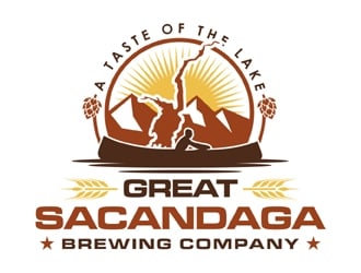 Great Sacandaga Brewing Company logo design by MAXR