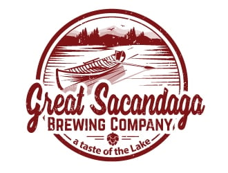 Great Sacandaga Brewing Company logo design by logopond