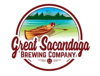 Great Sacandaga Brewing Company logo design by logopond