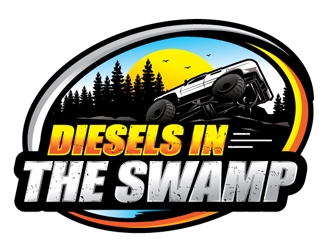 Diesels In The Swamp logo design by shere