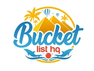 Bucket List HQ logo design by DreamLogoDesign