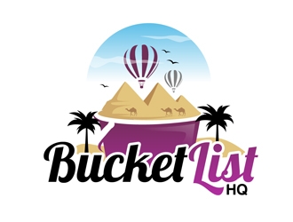 Bucket List HQ logo design by DreamLogoDesign