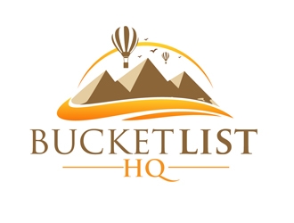 Bucket List HQ logo design by DreamLogoDesign