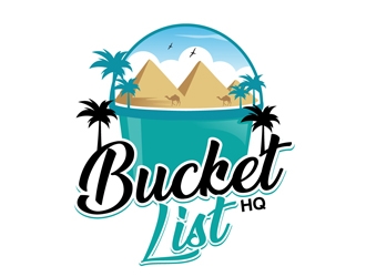 Bucket List HQ logo design by DreamLogoDesign