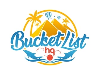 Bucket List HQ logo design by DreamLogoDesign