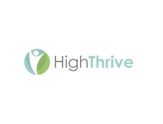 High Thrive logo design by evdesign