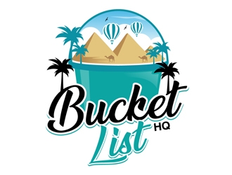 Bucket List HQ logo design by DreamLogoDesign