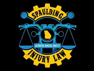 Spaulding Injury Law logo design by DreamLogoDesign