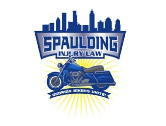 Spaulding Injury Law logo design by DreamLogoDesign