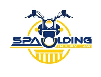 Spaulding Injury Law logo design by DreamLogoDesign